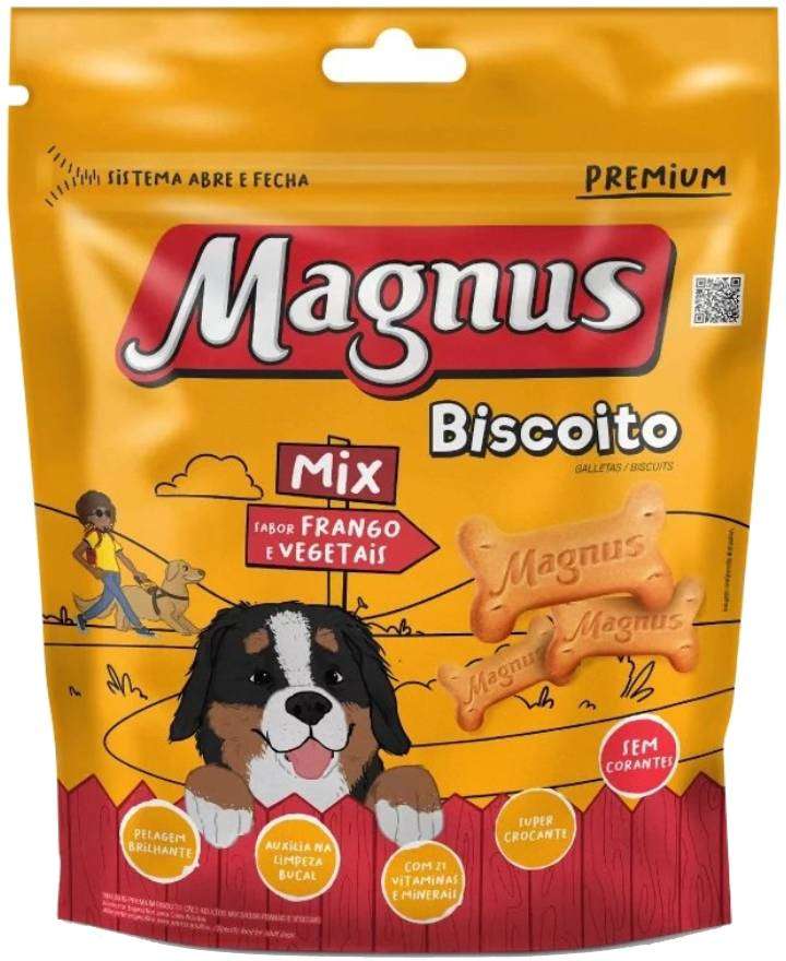Biscoito Magnus para Cães Adultos Mix 1KG