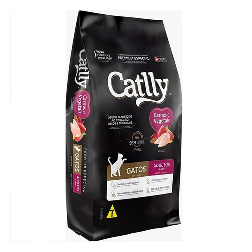 CATLLY CARNE E VEGETAIS ( KG)