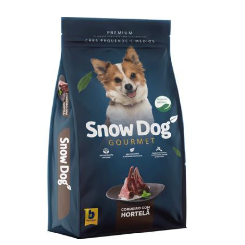 SNOW DOG ADULTO CORDEIRO E HORTELA ( KG )