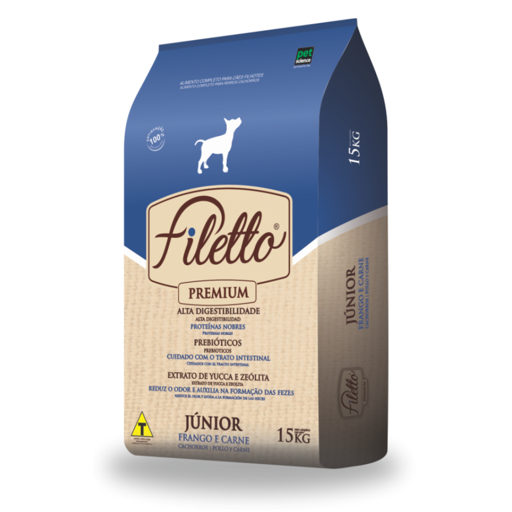 SUPREME FILHOTE CARNE E FRANGO ( KG )